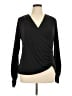 Express Black Long Sleeve Blouse Size XL - photo 1