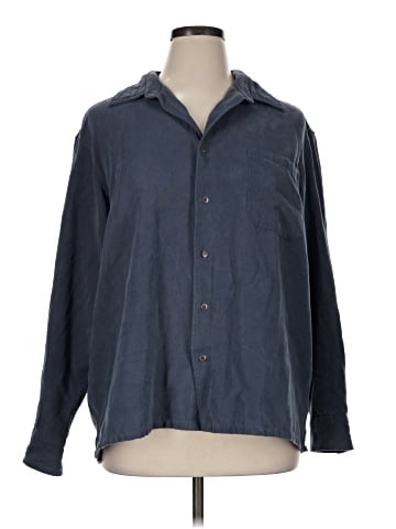 Croft & Barrow Long Sleeve Blouse (view 1)