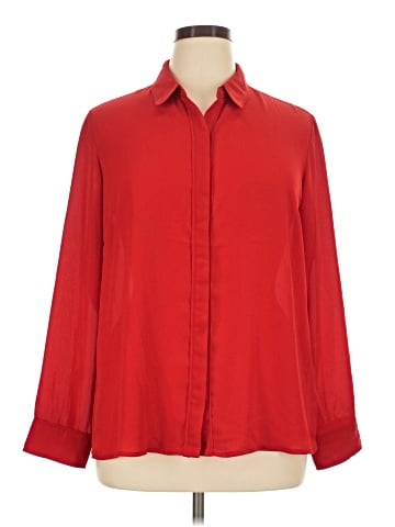 Express Long Sleeve Blouse (view 1)