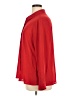 Express 100% Recycled Polyester Red Long Sleeve Blouse Size XL - photo 5