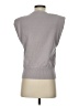 Babaton 100% Nylon Gray Sweater Vest Size S - photo 2