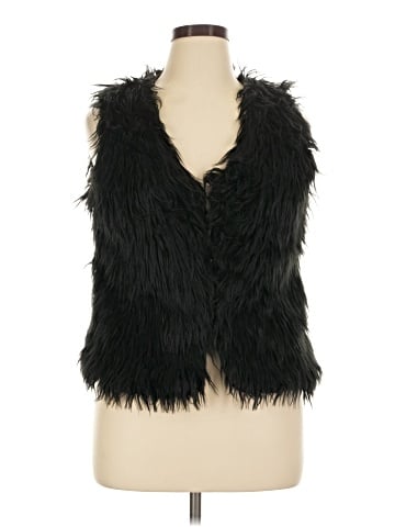 New Look Faux Fur Vest (view 1)
