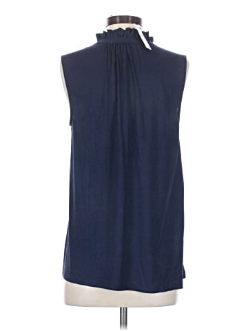 Ann Taylor LOFT Sleeveless Button-Down Shirt (view 2)