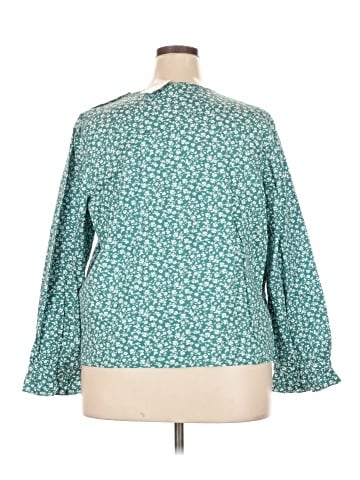 J.Crew Factory Store Long Sleeve Blouse (view 2)