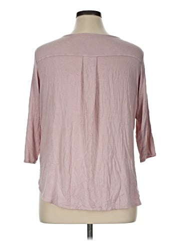 Philosophy Republic Clothing 3/4 Sleeve Top (view 2)