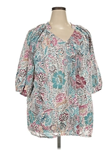 Lane Bryant 3/4 Sleeve Blouse (view 1)