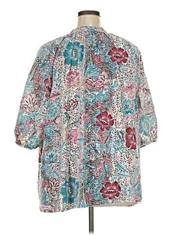 Lane Bryant 3/4 Sleeve Blouse (view 2)