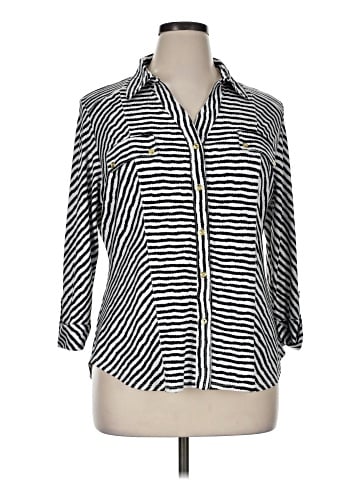 Roz & Ali 3/4 Sleeve Blouse (view 1)
