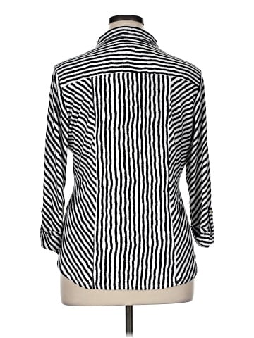 Roz & Ali 3/4 Sleeve Blouse (view 2)
