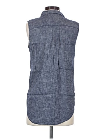 Theory Sleeveless Button-Down Shirt (view 2)