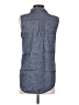 Theory Blue Sleeveless Button-Down Shirt Size S - photo 2