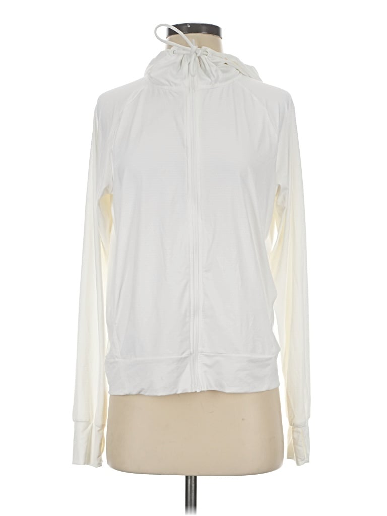 Pre-owned Mondetta Track Jacket In White