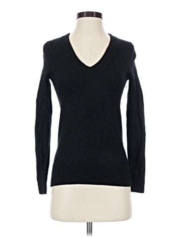 Aqua Cashmere Pullover Sweater (view 1)