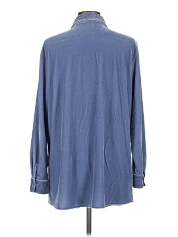 Soft Surroundings Long Sleeve Button-Down Shirt (view 2)