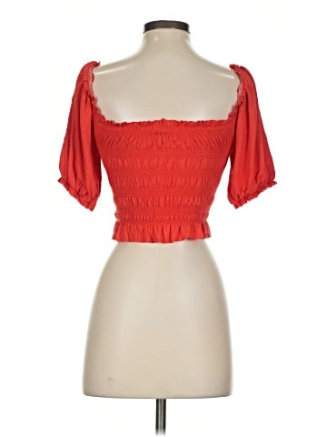 Timing Short Sleeve Blouse (view 2)