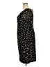 Connected Apparel Polka Dots Black Cocktail Dress Size 18 - photo 5