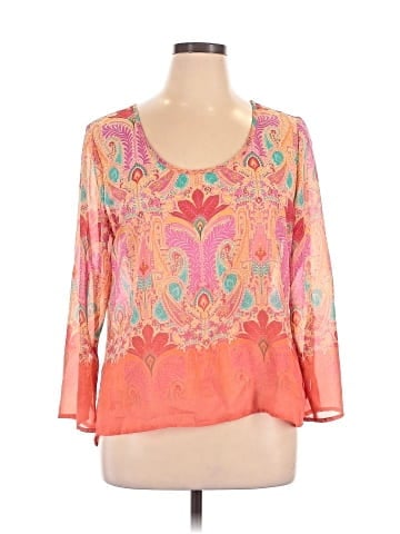 Wishful Park 3/4 Sleeve Blouse (view 1)