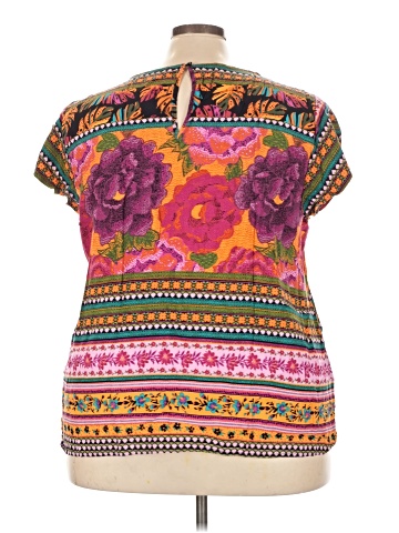 RACHEL Rachel Roy Short Sleeve Blouse (view 2)