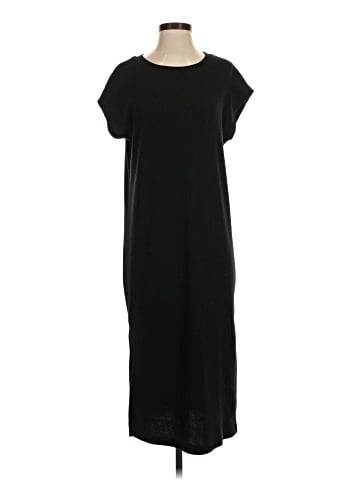 Madewell Ribbed Shoulder Tee Dress (view 1)