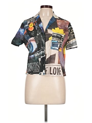 Desigual Short Sleeve Button-Down Shirt (view 1)