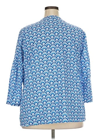 Talbots Outlet 3/4 Sleeve Blouse (view 2)
