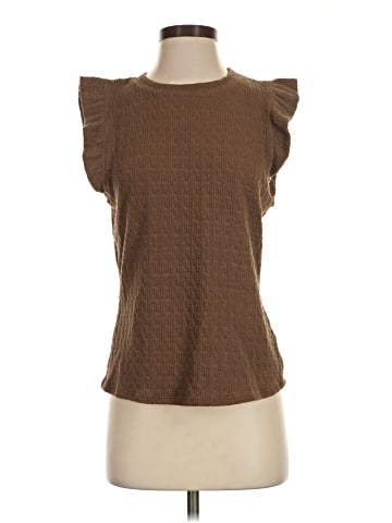 Green Envelope Short Sleeve Top (view 1)