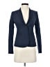 Banana Republic Blue Wool Blazer Size 00 Petite - photo 1