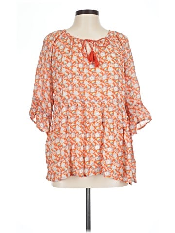 Margaritaville 3/4 Sleeve Blouse (view 1)