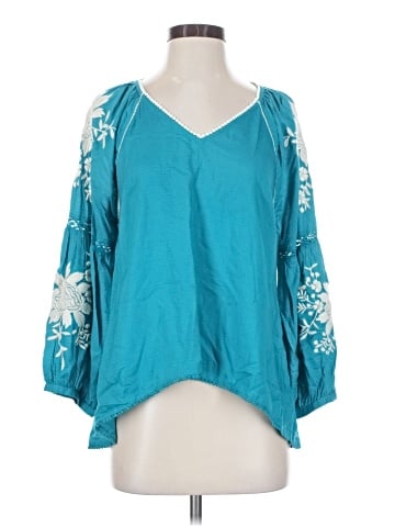 Sundance 3/4 Sleeve Blouse (view 1)
