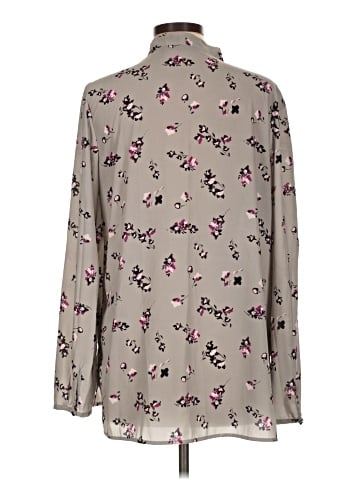 Attention Long Sleeve Blouse (view 2)