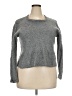 Soft Surroundings Metallic Gray Pullover Sweater Size 2X - photo 1