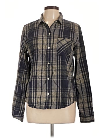 Current/Elliott Long Sleeve Button-Down Shirt (view 1)