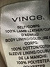 Vince. 100% Leather Ivory Leather Jacket Size M - photo 7