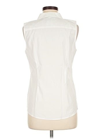 Talbots Sleeveless Button-Down Shirt (view 2)