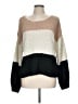 Altar'd State Color Block Brown Pullover Sweater Size L - photo 1