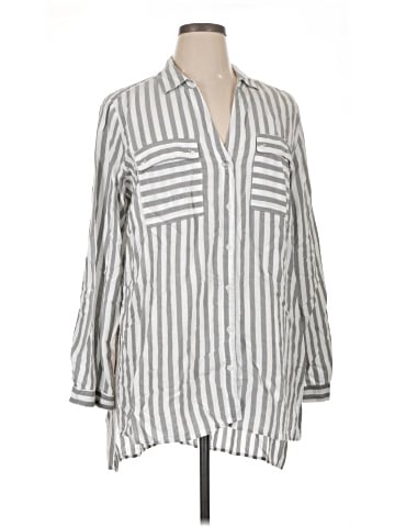 Jones New York 3/4 Sleeve Button-Down Shirt (view 1)