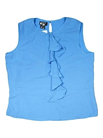 Due Per Due Sleeveless Silk Top (view 2)