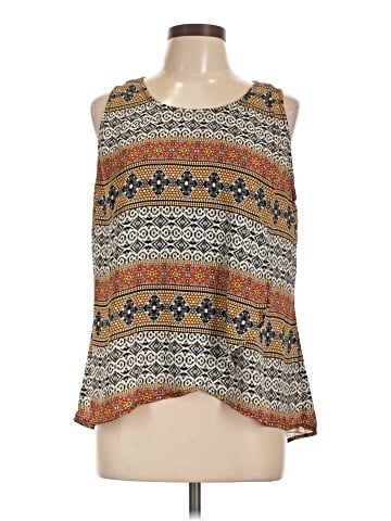 Roz & Ali Sleeveless Blouse (view 1)