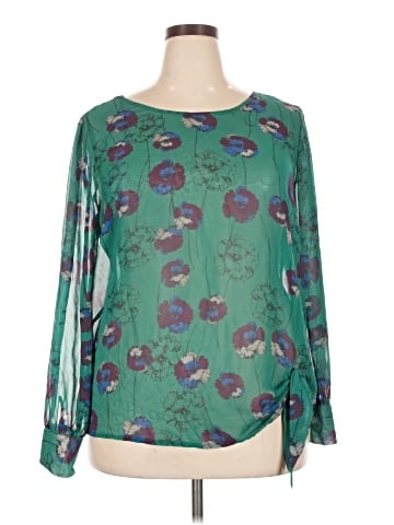 Jaclyn Smith Long Sleeve Blouse (view 1)