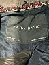 Zara Basic Tweed Burgundy Coat Size L - photo 6