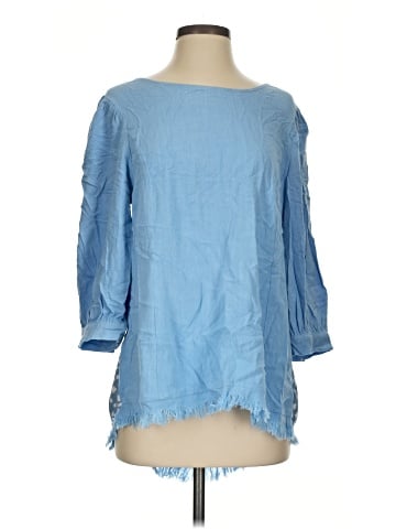 Umgee 3/4 Sleeve Blouse (view 1)