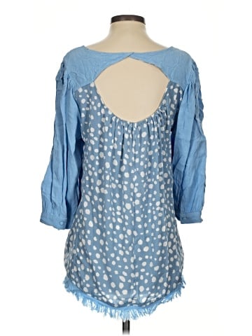 Umgee 3/4 Sleeve Blouse (view 2)