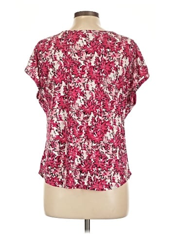 Adrienne Vittadini Short Sleeve Blouse (view 2)
