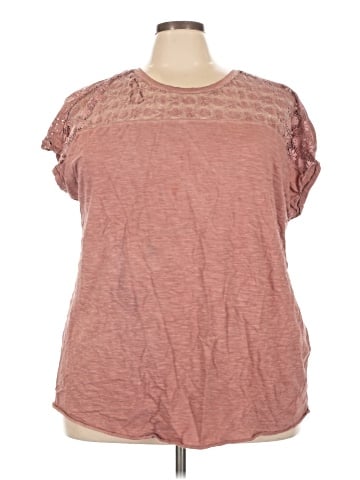 Ulla Popken Short Sleeve Top (view 1)