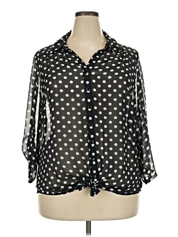 Sara Michelle 3/4 Sleeve Blouse (view 1)
