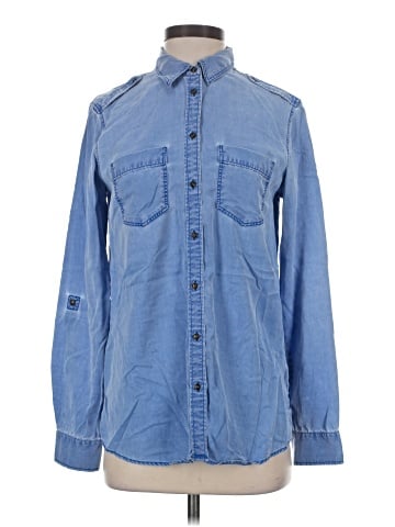 Express Long Sleeve Button-Down Shirt (view 1)