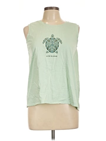Life Is Good Sleeveless T-Shirt (view 1)