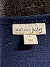 Maison Jules Blue Short Sleeve Top Size L - photo 7