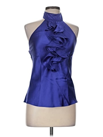 Tibi Sleeveless Silk Top (view 1)