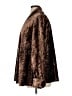 Connected Apparel 100% Polyester Brown Faux Fur Jacket Size 1X - photo 5
